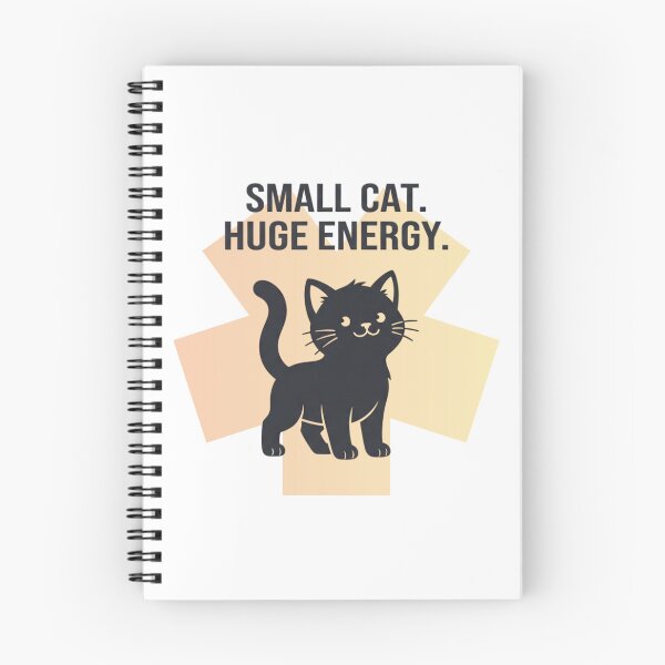 Item preview, Tiny Cat Big Confidence - Cat Design designed and sold by RunningWhiskers.
