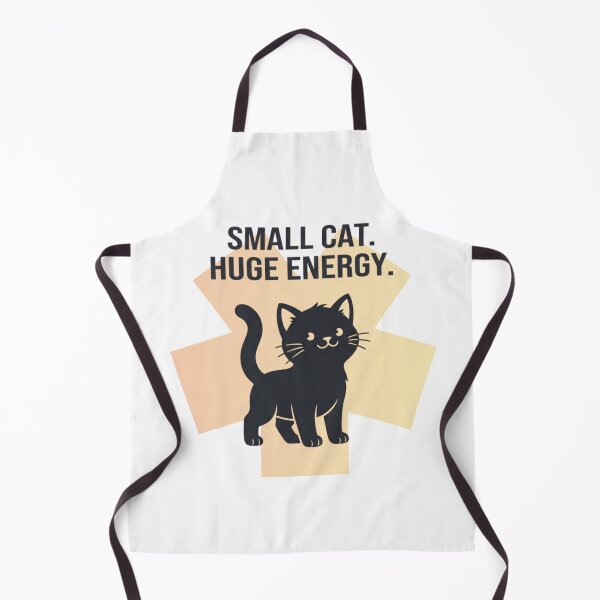 Item preview, Tiny Cat Big Confidence - Cat Design designed and sold by RunningWhiskers.