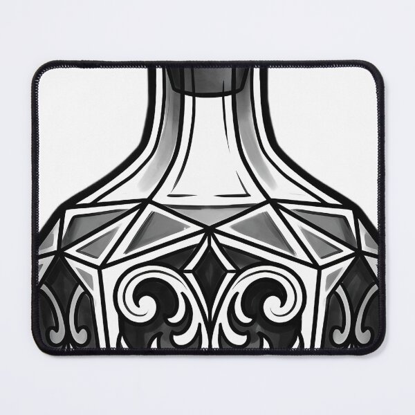 Item preview, Blackwork Gothic Apothecary Elixir Bottle Tattoo Flash designed and sold by IllumeInk.