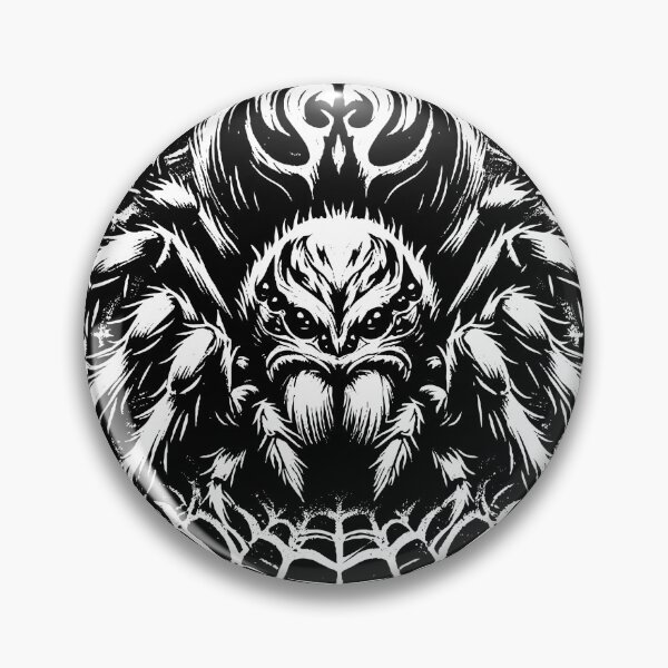 Item preview, Dark Art Scary Spider Skull Tattoo designed and sold by MORSPECTIVE.