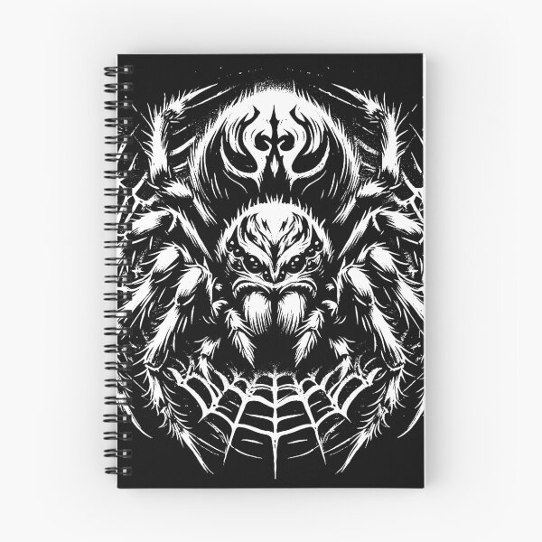 Item preview, Dark Art Scary Spider Skull Tattoo designed and sold by MORSPECTIVE.