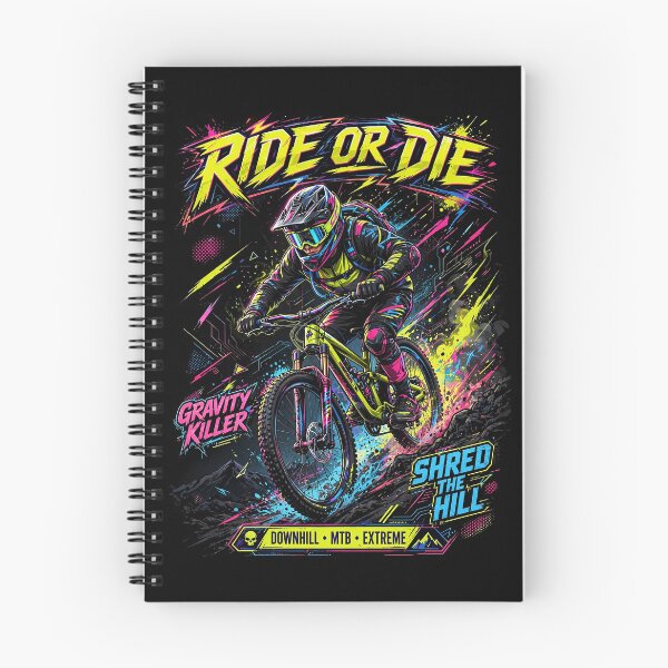 Item preview, Cheerful design with vibrant colors for downhill MTB fans. #6 designed and sold by UrbanTRIP.