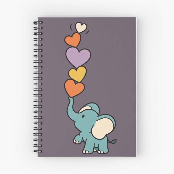 Item preview, Elephant Balancing Five Hearts – Holding Feelings Together designed and sold by  MAD's Recreation Studio.