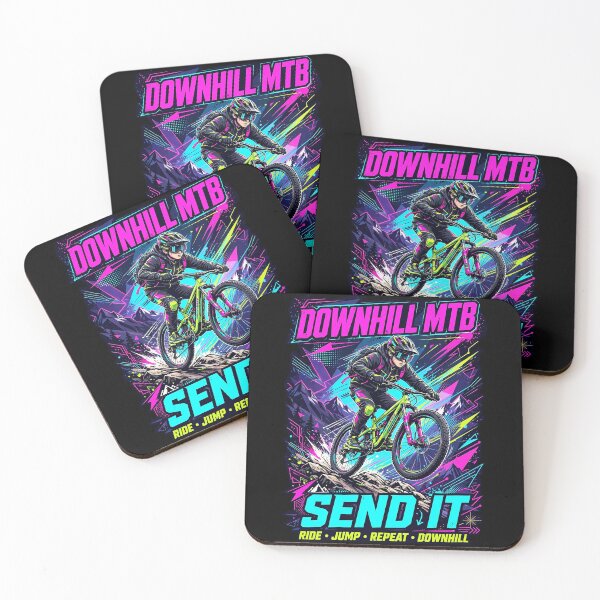Item preview, Cheerful design with vibrant colors for downhill MTB fans. #5 designed and sold by UrbanTRIP.