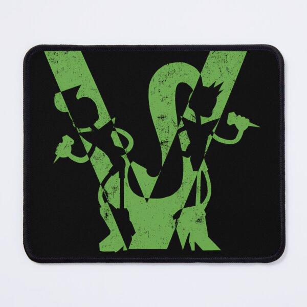 Item preview, Green Monogram Letter V Animated designed and sold by DesireChassE.