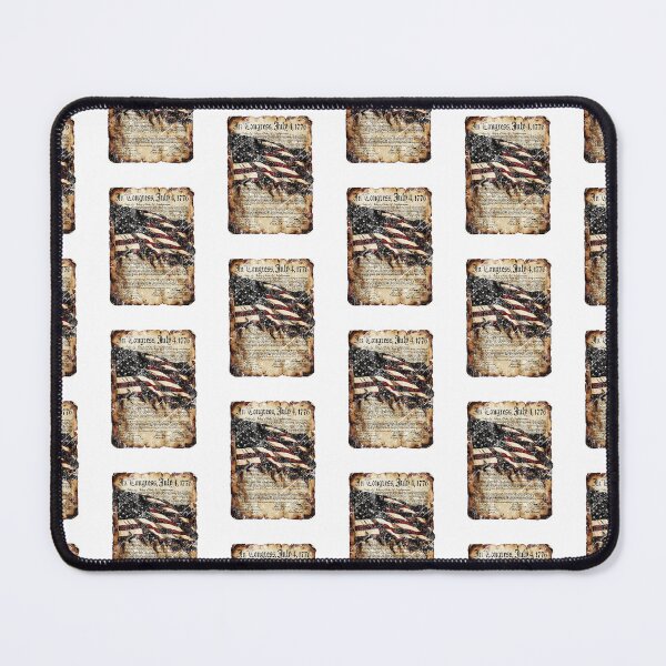 Item preview, July 4 1776 Declaration Of Independence American Flag Vintage Parchment Art designed and sold by SEINENGAPPI18.