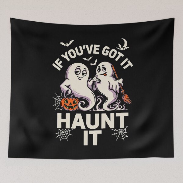 Item preview, If You've Got It Haunt It Halloween Pun Halloween Gift designed and sold by Say It With Ink.