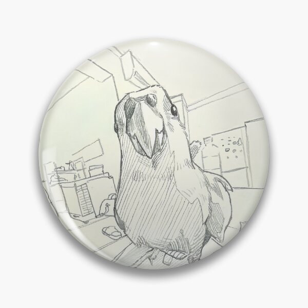 Item preview, Staring birb   designed and sold by Preciseprinter.