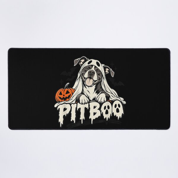 Item preview, Pitboo Pit Bull Halloween Ghost Dog Funny Spooky Pet designed and sold by DunciOcukino.