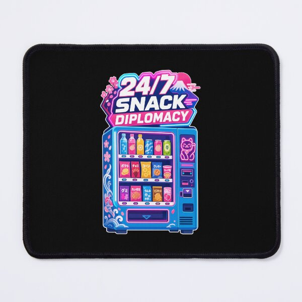 Item preview, Japanese Culture 24/7 Snack Diplomacy Neon Vending Machine designed and sold by Uglyandcute.