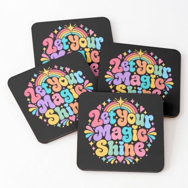 Item preview, Let Your Magic Shine Motivational Positivity Empowerment designed and sold by JonesFlora2025.