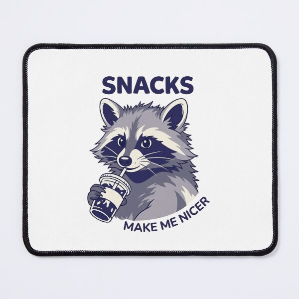Item preview, Snacks Make Me Nicer designed and sold by wingoo22.