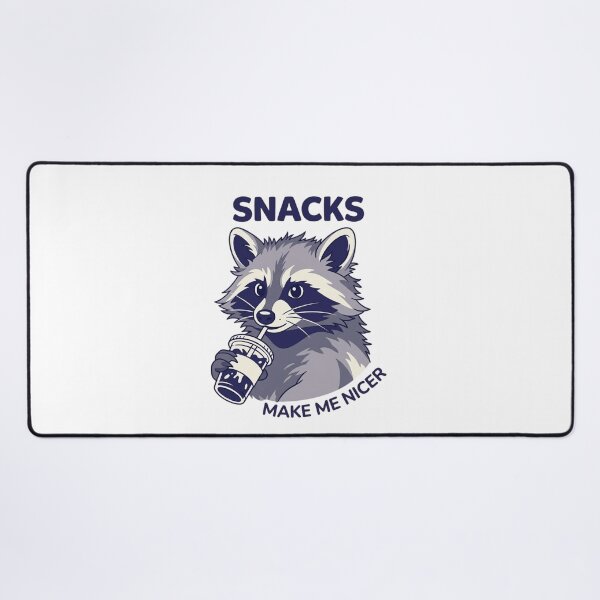 Item preview, Snacks Make Me Nicer designed and sold by wingoo22.