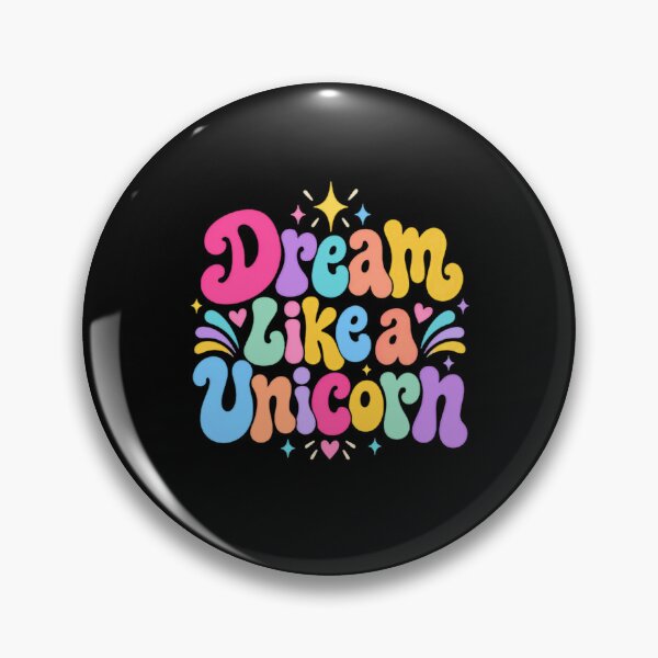 Item preview, Dream Like A Unicorn Magical Fantasy Dreamer Inspiration designed and sold by RetroMini2026.