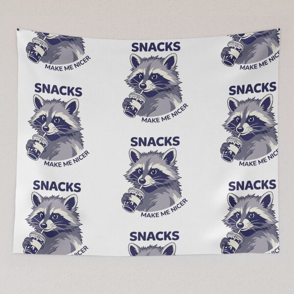 Item preview,  Snacks Make Me Nicer designed and sold by wingoo22.