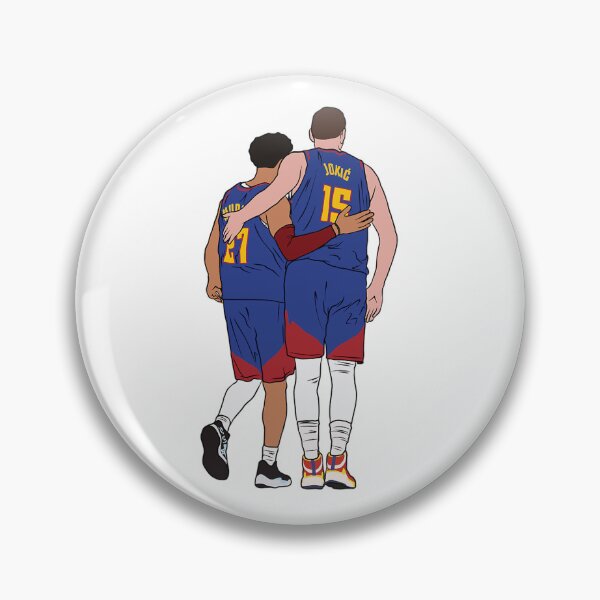 Item preview, Jamal Murray y Nikola Jokic designed and sold by JamesHolder8.