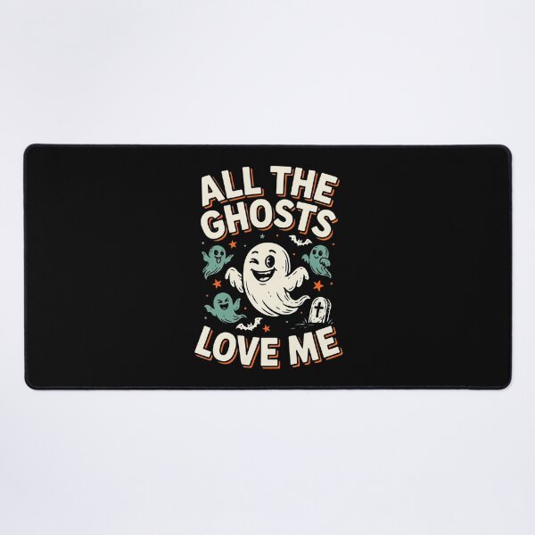 Item preview, All The Ghosts Love Me Funny Halloween Quote Gift designed and sold by Say It With Ink.
