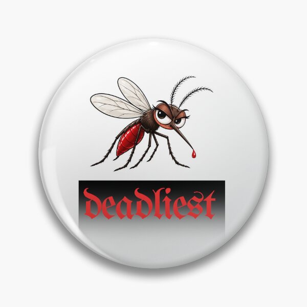 Item preview, Deadliest Mosquito Small But Deadly Insect Design designed and sold by Tobietales.
