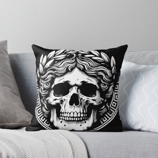 Item preview, Dark Art Roman Skull Statue Greek Warrior designed and sold by MORSPECTIVE.