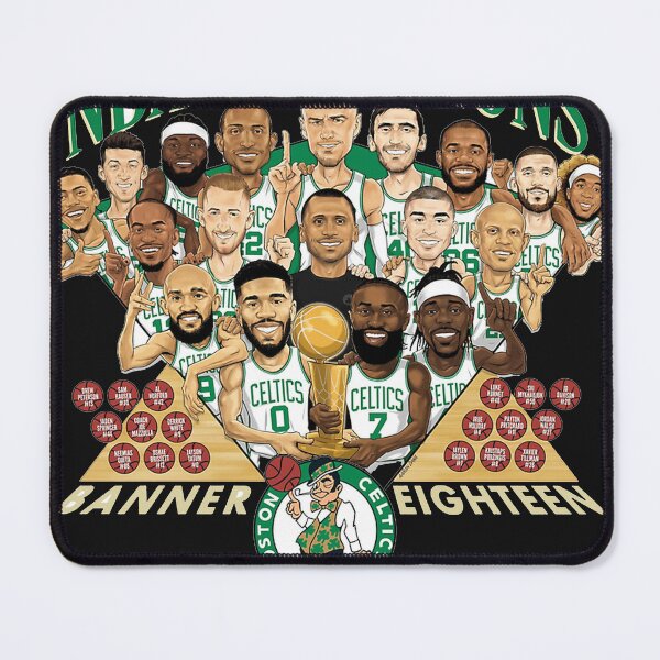 Item preview, Boston Celtics Banner 18 (Team Exclusive) designed and sold by JamesHolder8.
