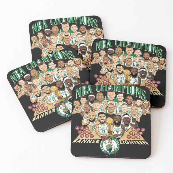 Item preview, Boston Celtics Banner 18 (Team Exclusive) designed and sold by JamesHolder8.