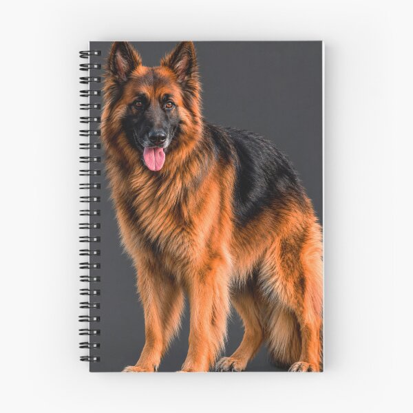 Item preview, Majestic Long-Haired German Shepherd – Beautiful Dog Portrait Wall Art designed and sold by REVOLVE ART 67.