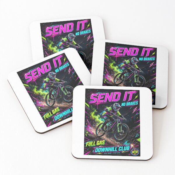 Item preview, Cheerful design with vibrant colors for downhill MTB fans. #8 designed and sold by UrbanTRIP.