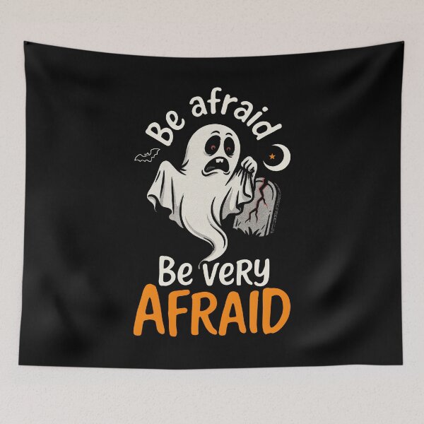 Item preview, Be Afraid Be Very Afraid Halloween Costume Gift designed and sold by Say It With Ink.