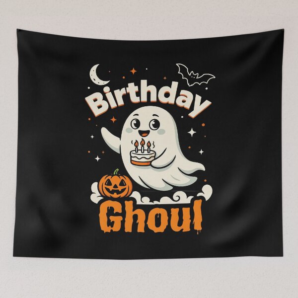 Item preview, Birthday Ghoul October Birthday Gift Funny Halloween designed and sold by Say It With Ink.
