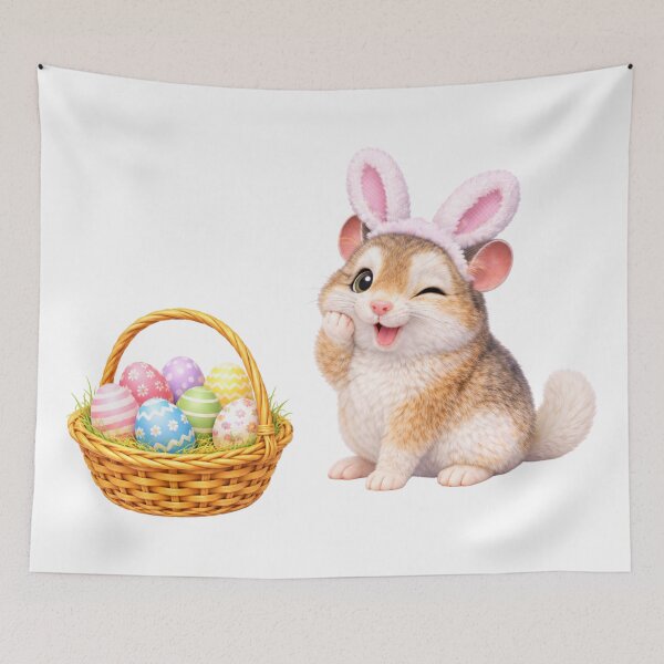 Item preview, Dwarf Hamster Mix Easter Basket designed and sold by Sillytoe.
