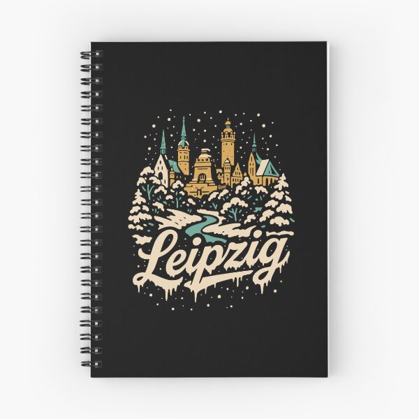 Item preview, Leipzig Germany Historic Old Town Christmas Design designed and sold by Boogosh.