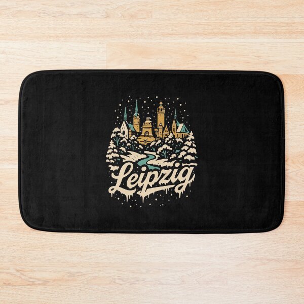 Item preview, Leipzig Germany Historic Old Town Christmas Design designed and sold by Boogosh.