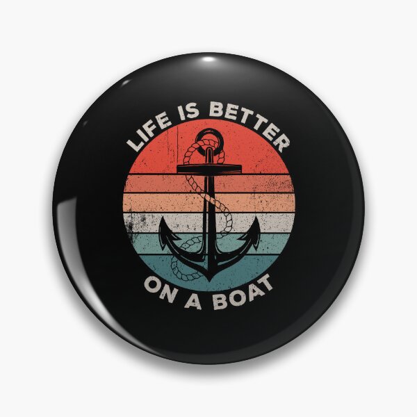 Item preview, Life Is Better On a Boat - Funny Boat Sailing Sailor Captain Gift designed and sold by xelkaiory.
