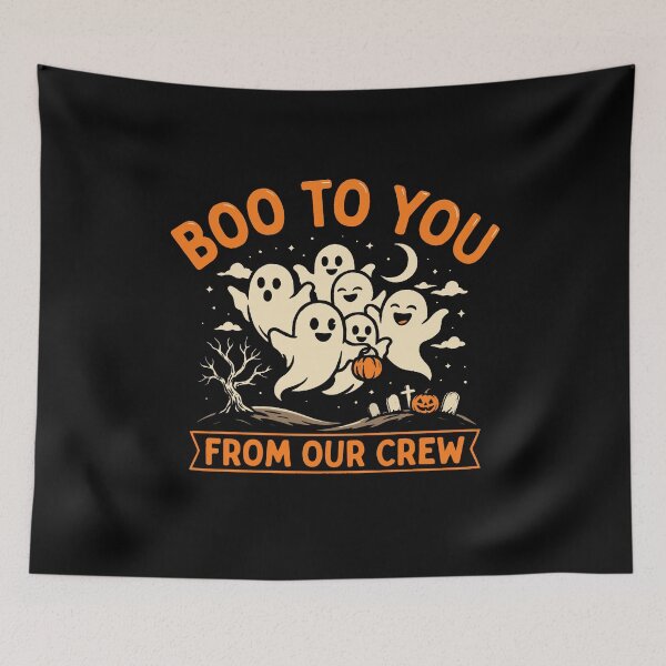 Item preview, Boo To You From Our Crew Family Halloween Gift designed and sold by Say It With Ink.