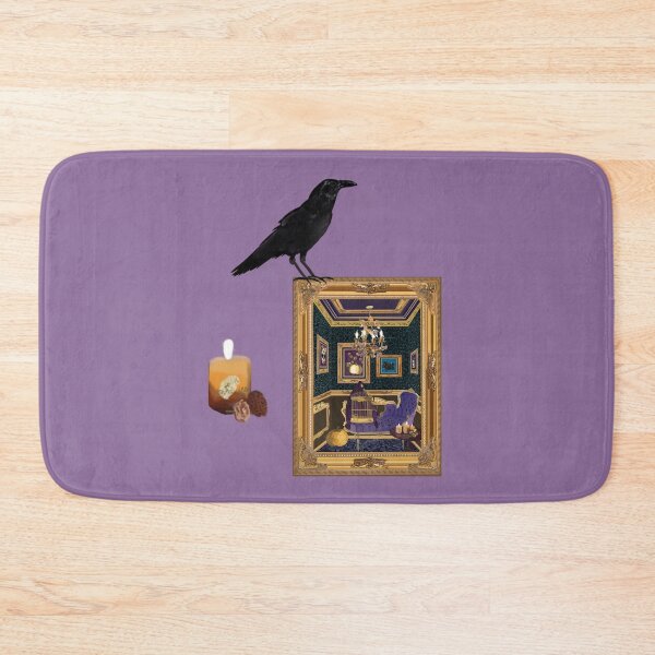 Item preview, Baroque Boudoir Framed in Halloween Opulence - Lavender designed and sold by The Flying Bunny Studio.