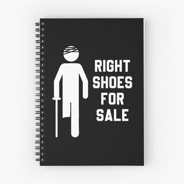 Item preview, Right Shoes For Sale - Funny Leg Amputee Humor designed and sold by xelkaiory.