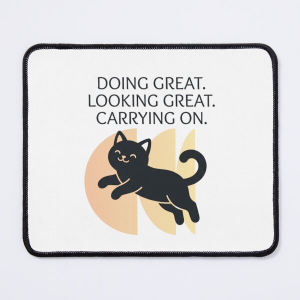 Item preview, Fearlessly Fabulous - Cat Design designed and sold by RunningWhiskers.