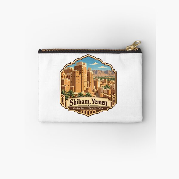 Item preview, Shibam, Yemen Earthen Towers Above The Valley Travel Destination Landmark Architecture designed and sold by Simsimah26Parks.