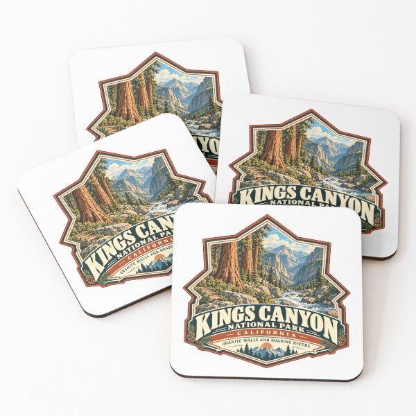 Item preview, Kings Canyon National Park California Granite Walls And Roaring Rivers Travel Souvenir Outdoors Visitor designed and sold by Star3NowForMe.