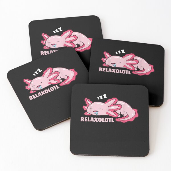 Item preview, Cute Relaxing Axolotl Sleepy Pink Axolotl Lover designed and sold by Aniverlia.