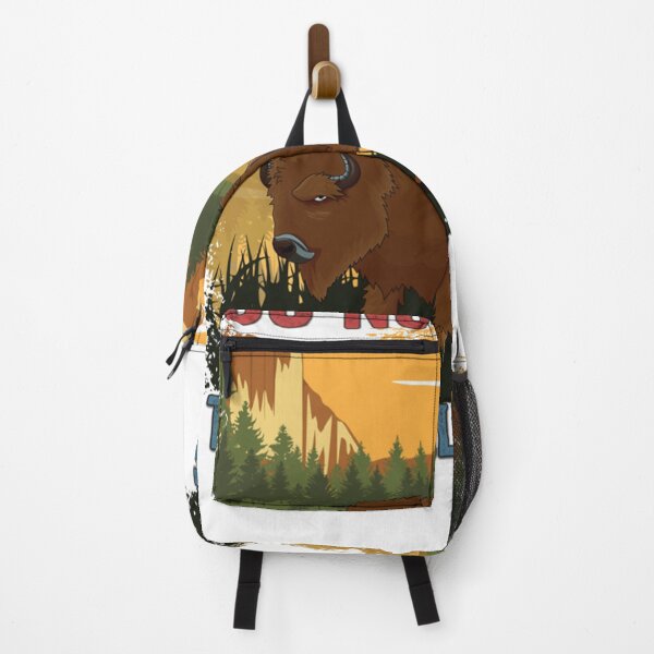 Item preview, Yellowstone National Park Do Not Pet The Fluffy Bison Cows designed and sold by LittleNhutton.