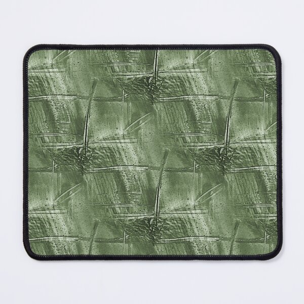 Item preview, Grunge Monochromatic Cross Abstract in Green designed and sold by Artistestella.