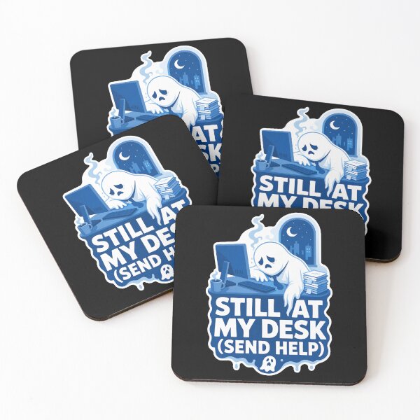Item preview, Japanese Culture Still At My Desk Send Help Ghost Work Humor designed and sold by Uglyandcute.