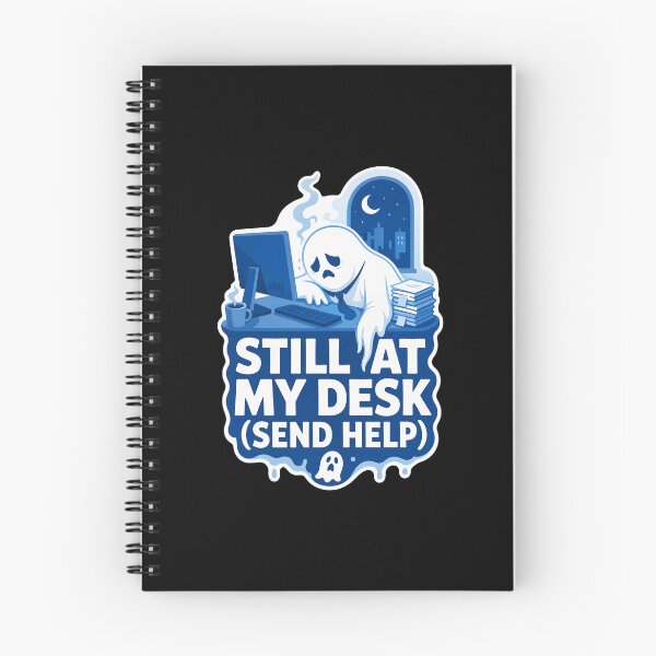 Item preview, Japanese Culture Still At My Desk Send Help Ghost Work Humor designed and sold by Uglyandcute.
