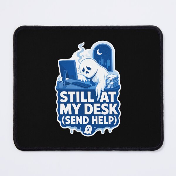 Item preview, Japanese Culture Still At My Desk Send Help Ghost Work Humor designed and sold by Uglyandcute.