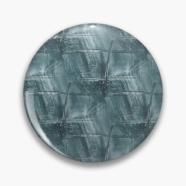 Item preview, Grunge Monochromatic Cross Abstract in Teal designed and sold by Artistestella.