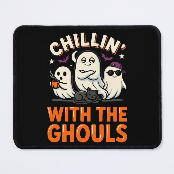 Item preview, Chillin With The Ghouls Halloween Squad Halloween Gift designed and sold by Say It With Ink.