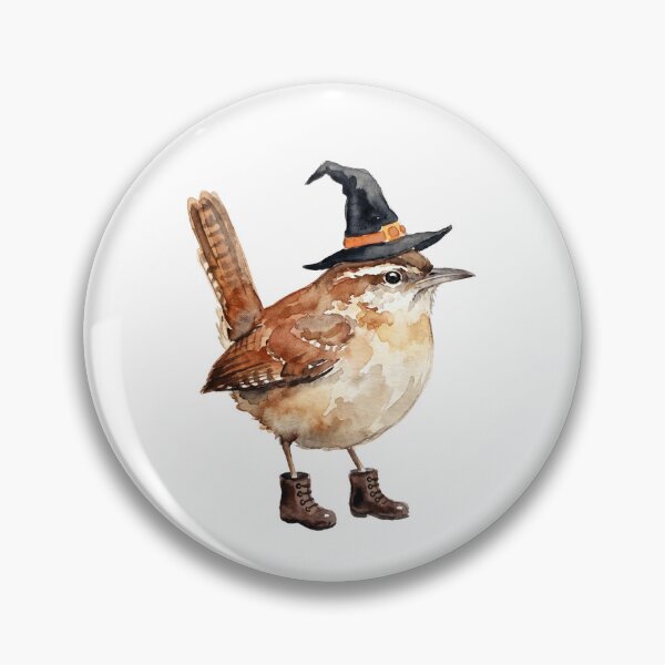Item preview, Witchy Wren Halloween designed and sold by Tiffany Roy.