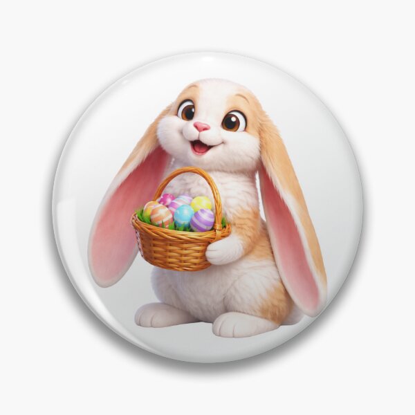 Item preview, English Lop Rabbit Easter Basket designed and sold by Sillytoe.