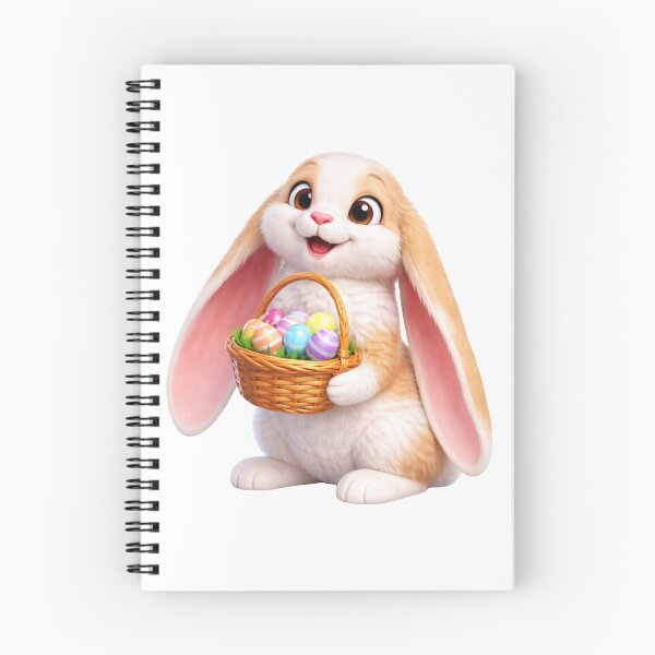 Item preview, English Lop Rabbit Easter Basket designed and sold by Sillytoe.